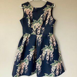 Floral Midi Dress with Pockets